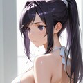 背中ポニテ尻らぶ　碧嶋水都 4枚目