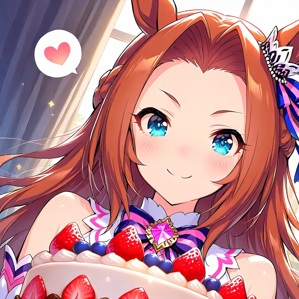 お誕生日のカワカミプリンセス