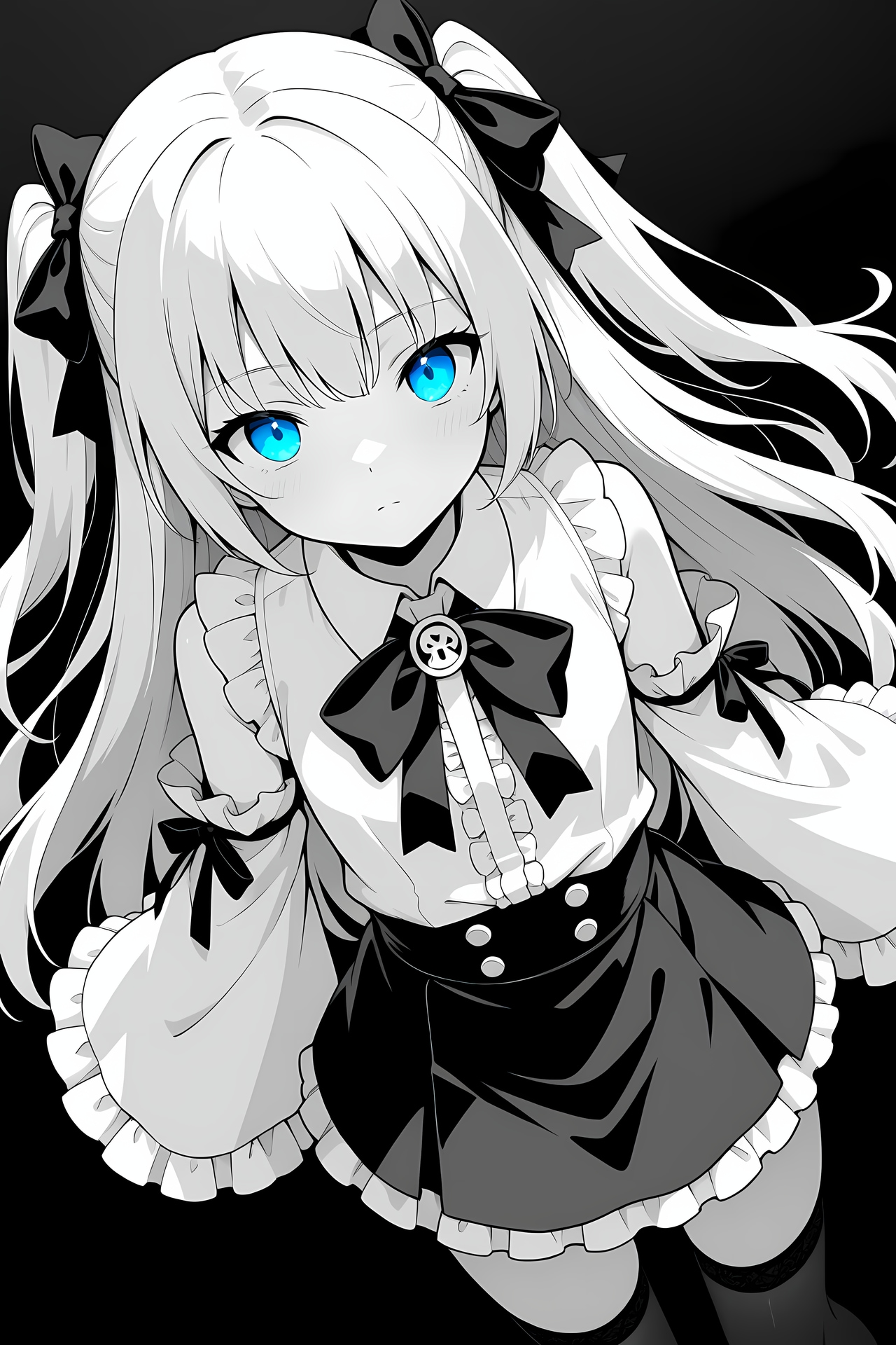 モノクロリズム | の人気AIイラスト・グラビア