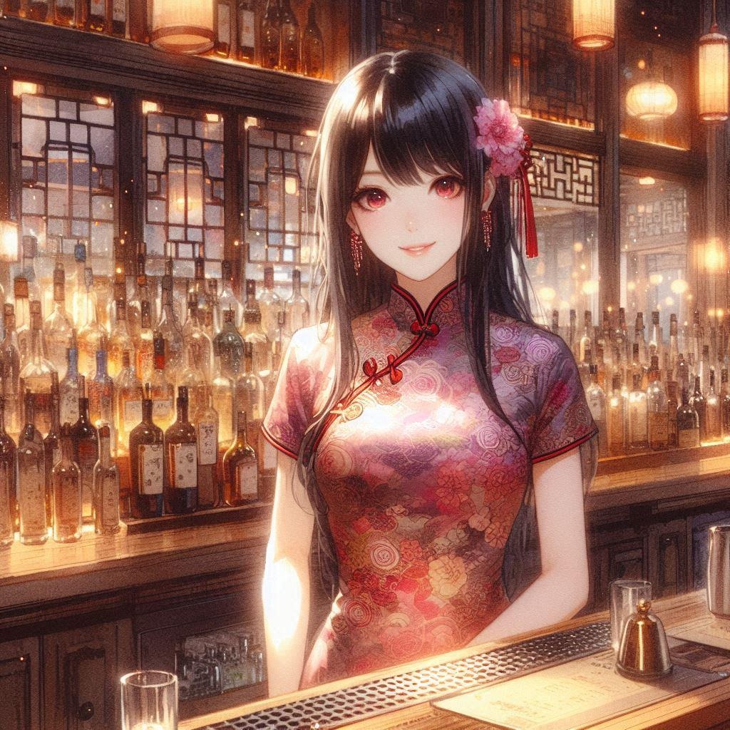 チャイナイベントのバー