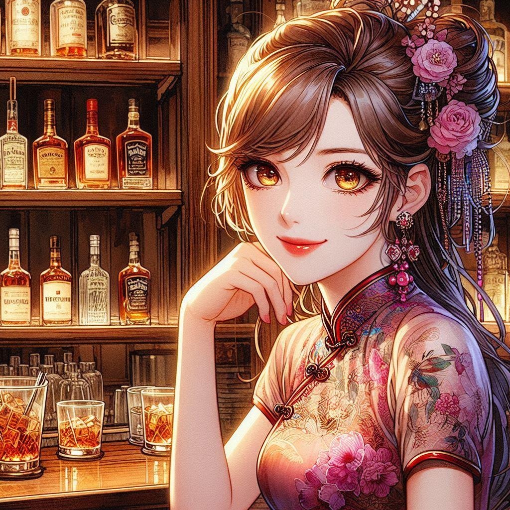 チャイナイベントのバー