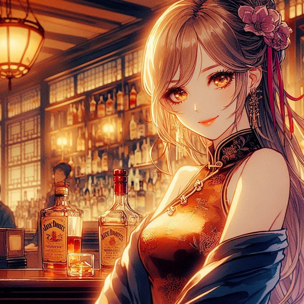 チャイナイベントのバー