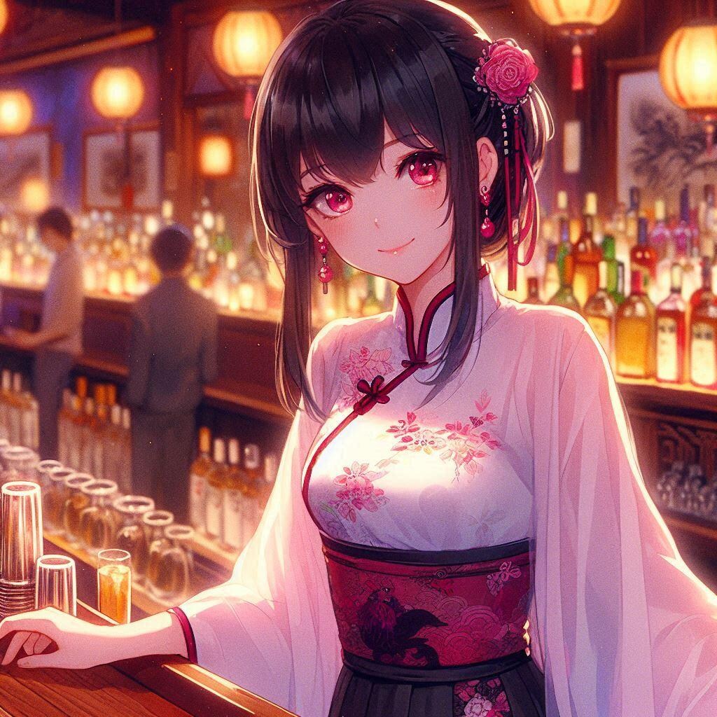 チャイナイベントのバー