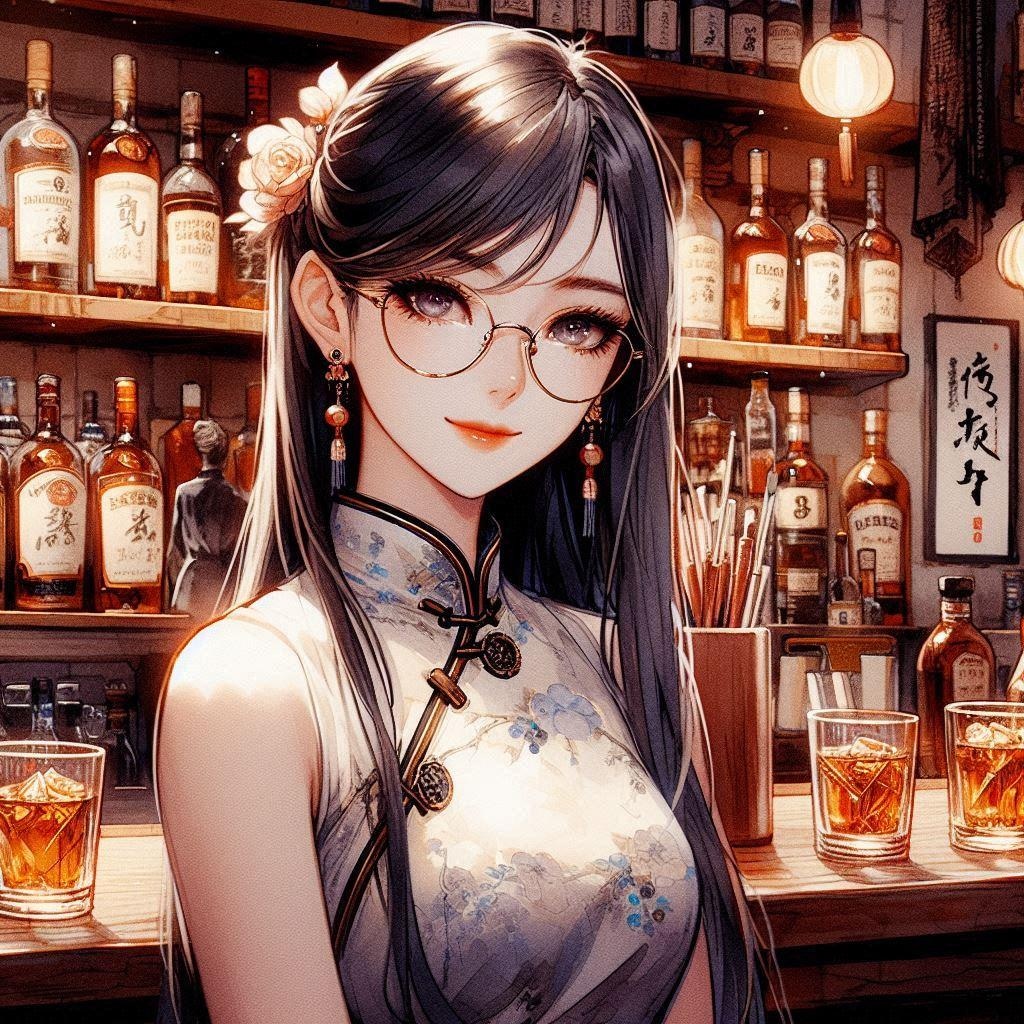 チャイナイベントのバー