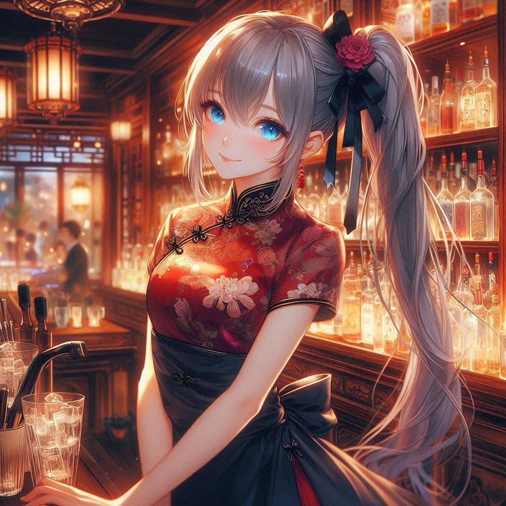 チャイナイベントのバー