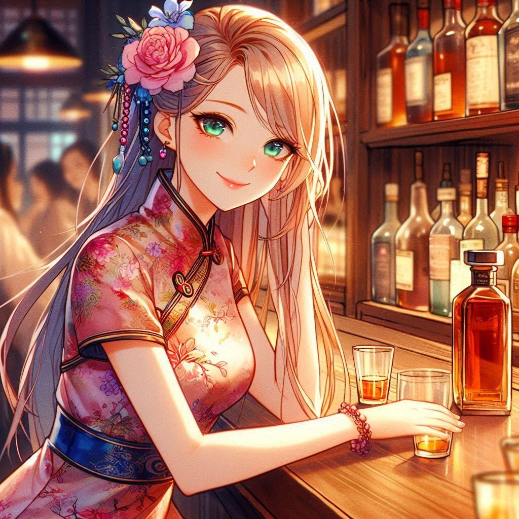 チャイナイベントのバー