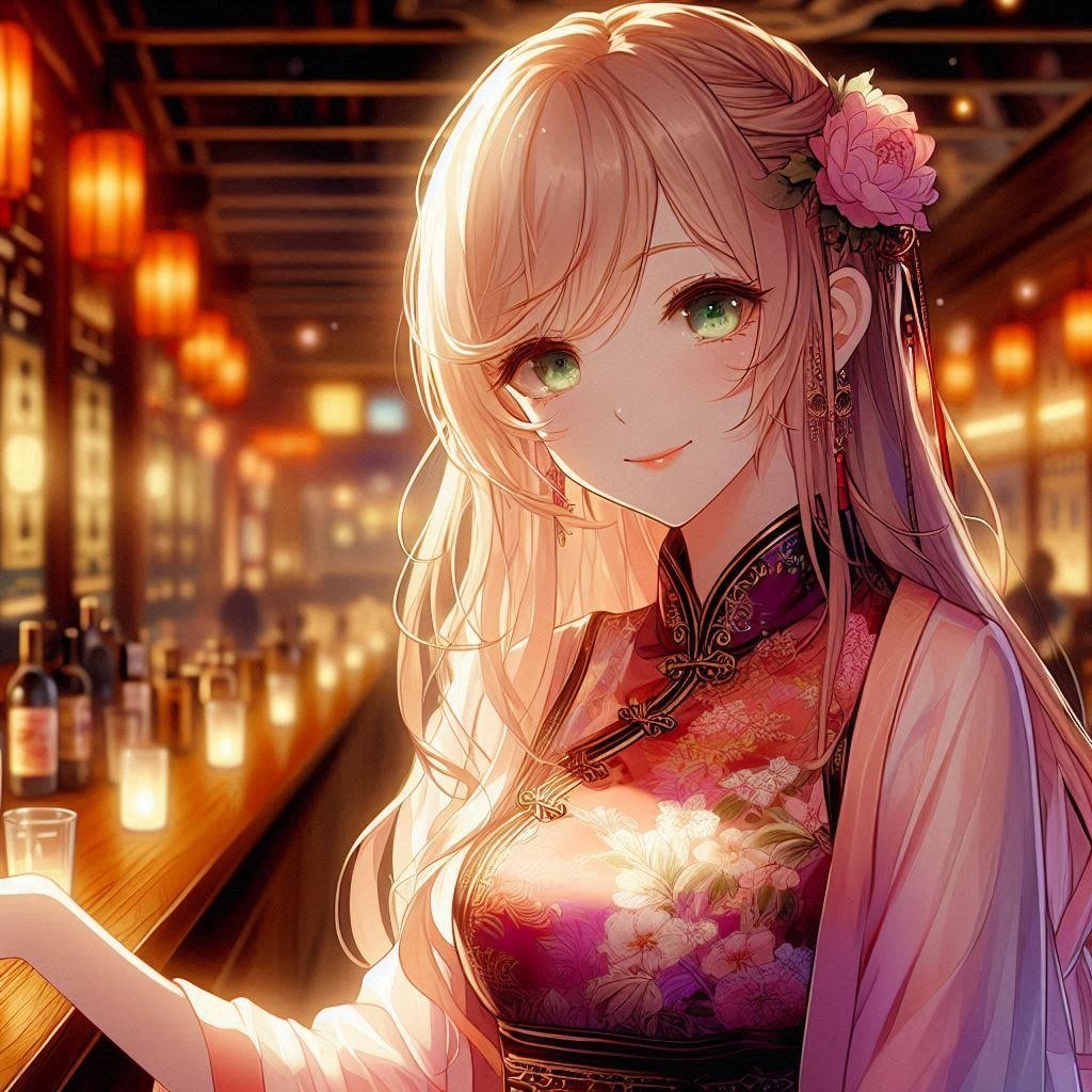 チャイナイベントのバー