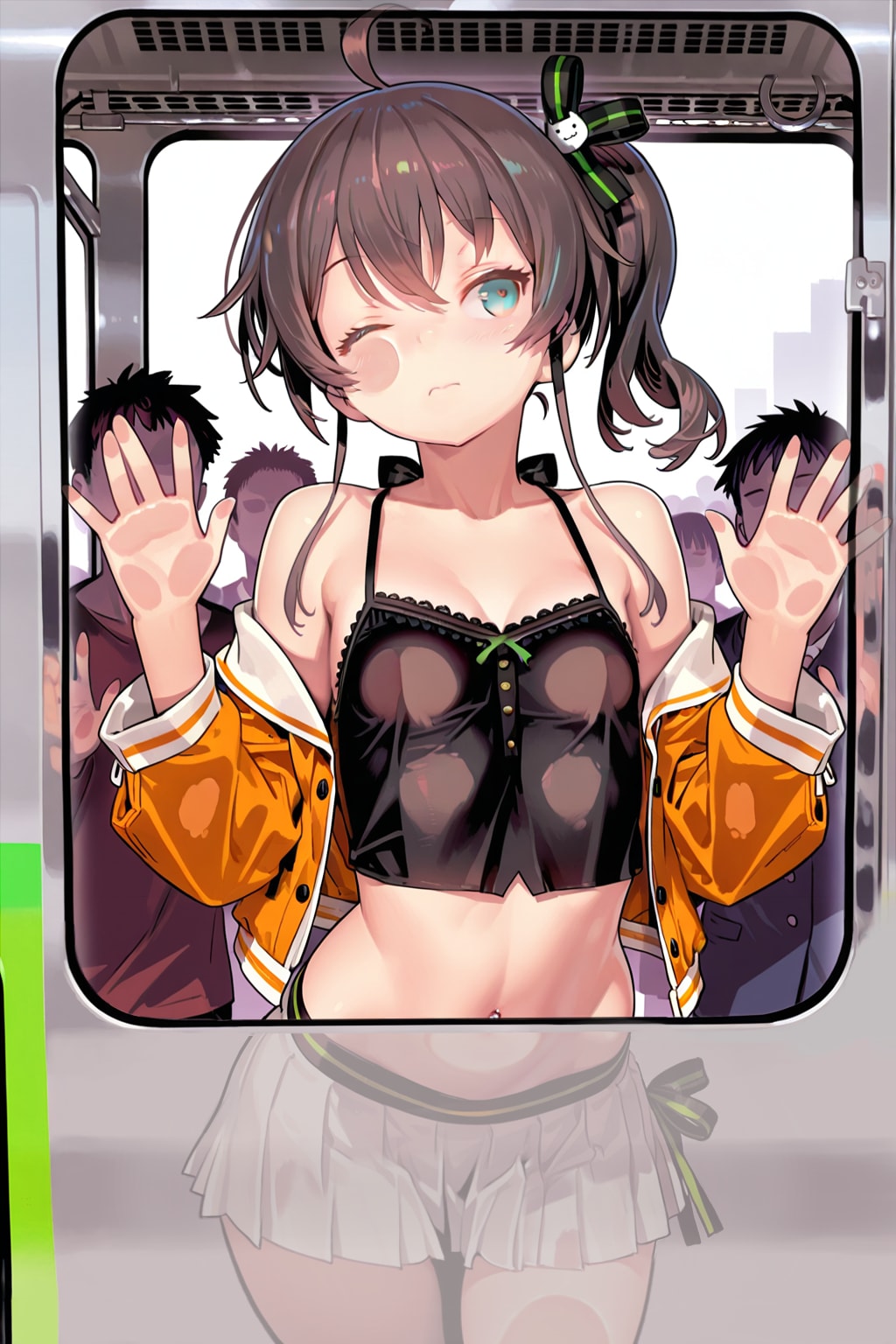 満員電車まつり | の人気AIイラスト・グラビア