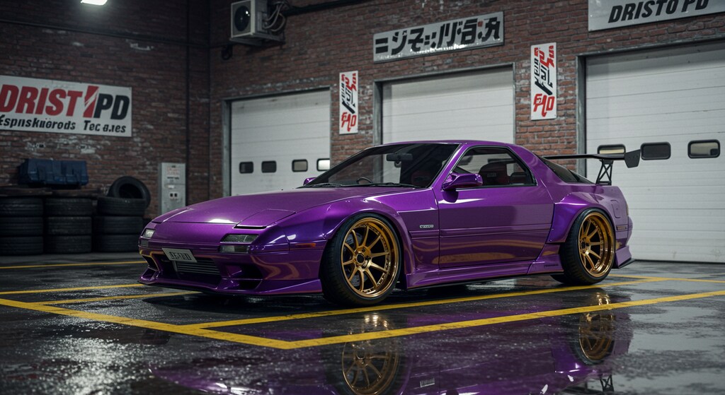 パープルカラーFC3S