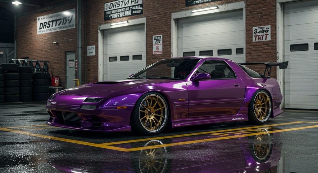 パープルカラーFC3S