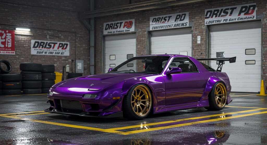 パープルカラーFC3S