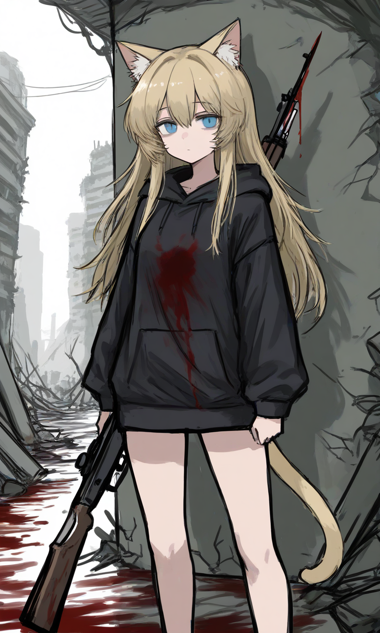 終末は銃剣と共に。