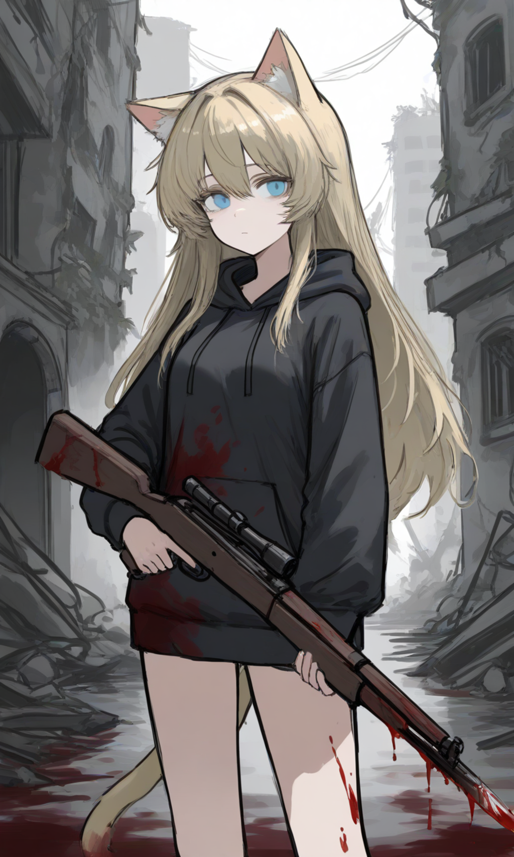 終末は銃剣と共に。