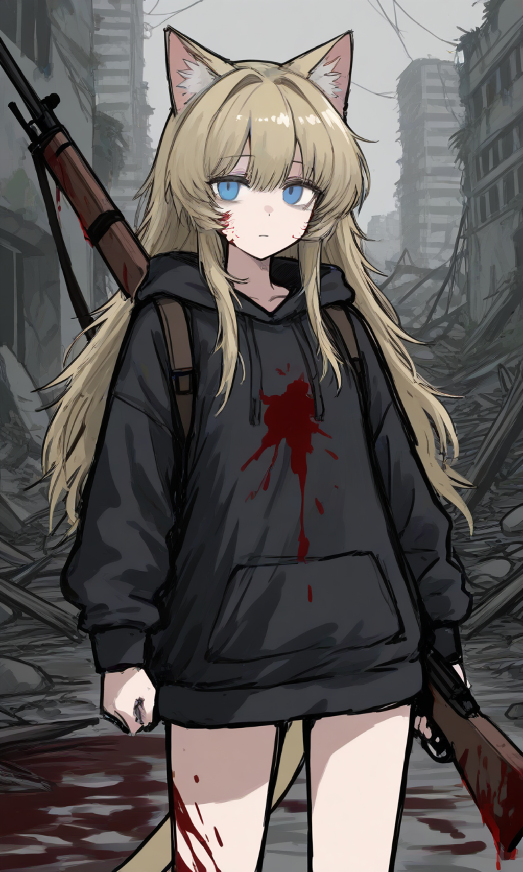 終末は銃剣と共に。