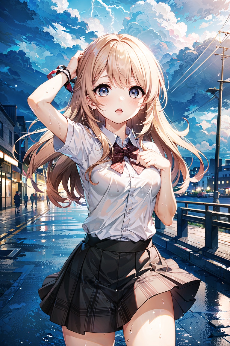 制服少女 61 | の人気AIイラスト・グラビア