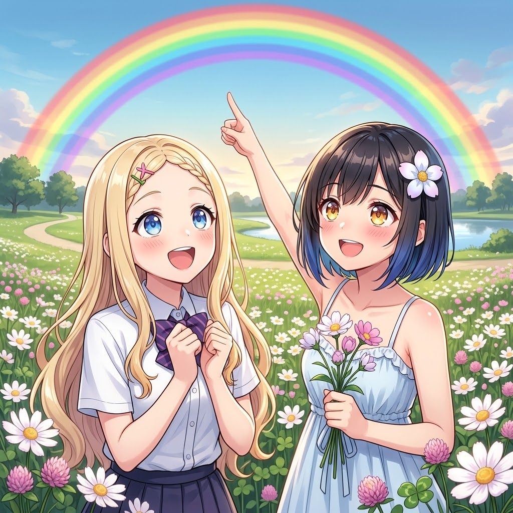 千咲と青咲 | の人気AIイラスト・グラビア