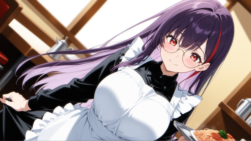 うちの子ウェイトレス！