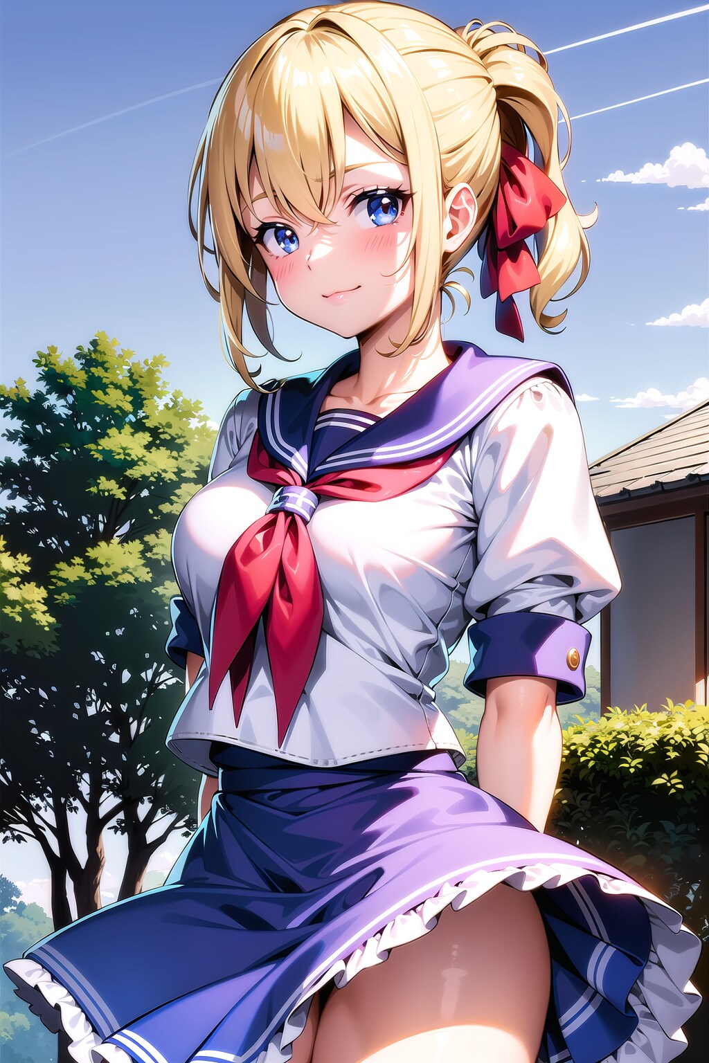 セーラ服　留学生