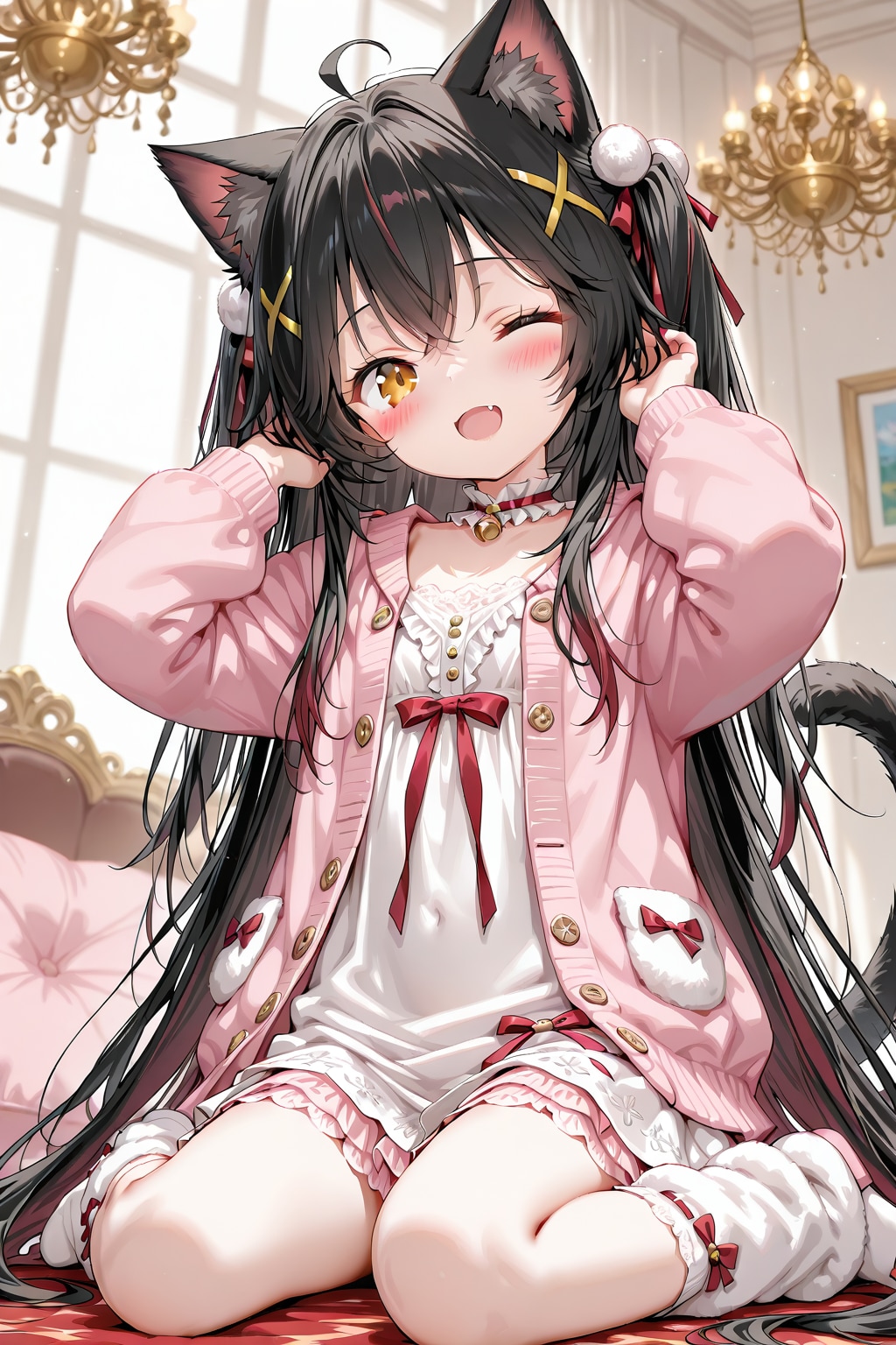 ネコミミウインク