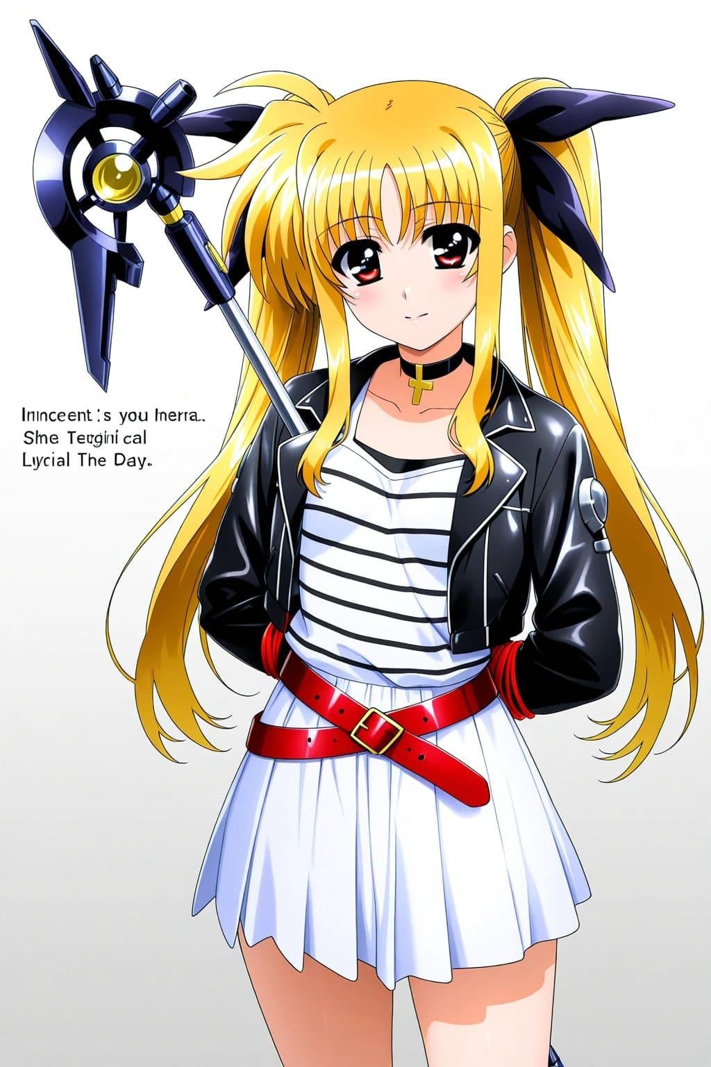 フェイト➡　私服・・・ですか？