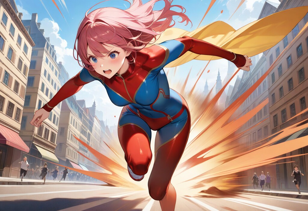 ヒーローも逃げろぉ