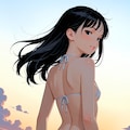 夕暮れ時 2枚目