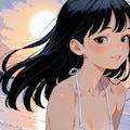 夕暮れ時 5枚目