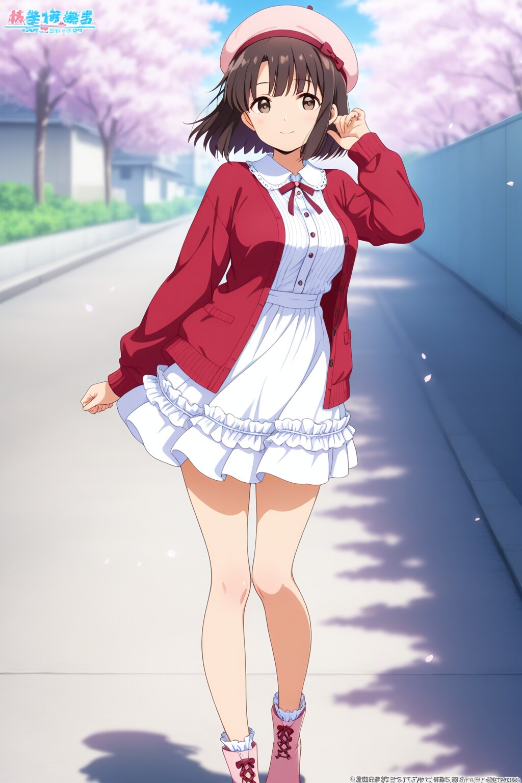 春色コーデの桜坂の加藤ちゃん🌸❤️ | の人気AIイラスト・グラビア