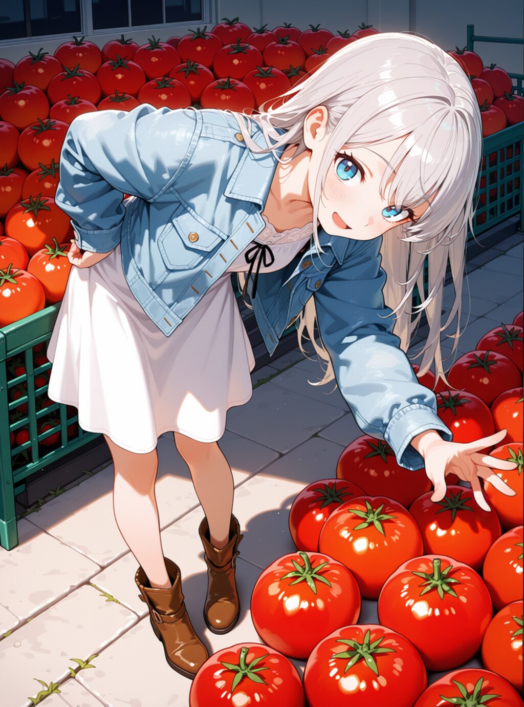 6月はトマトが旬ですね