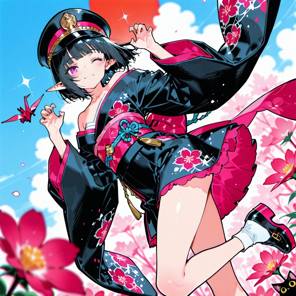 エルフの女の子