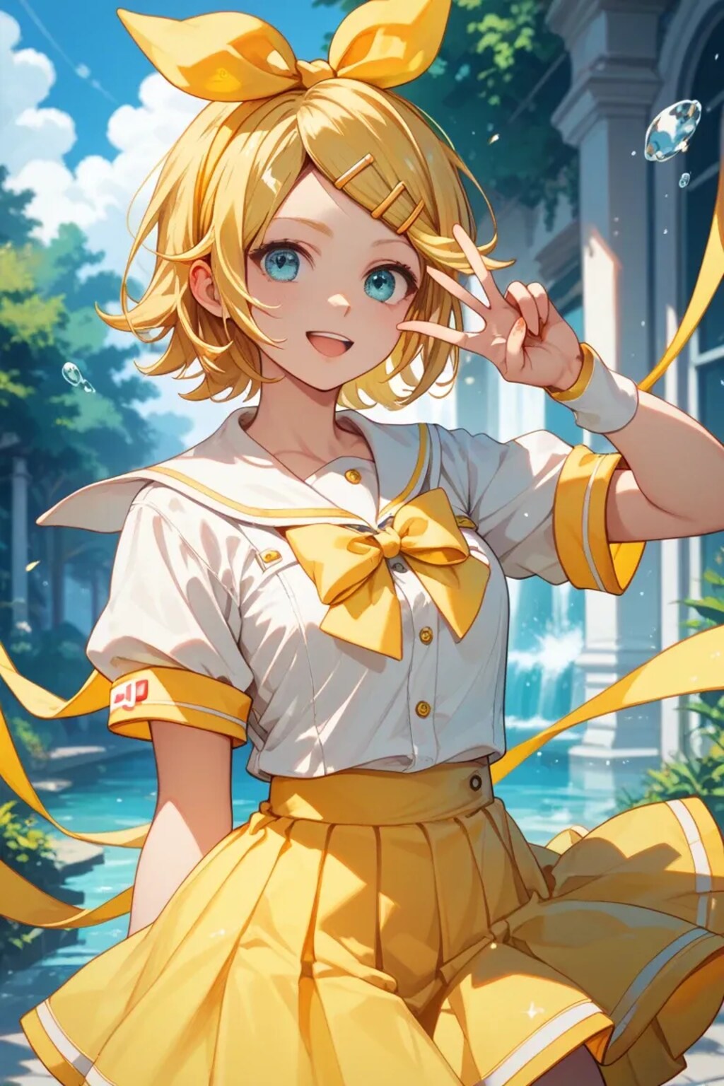 変身ヒロイン、キュアリーン誕生！