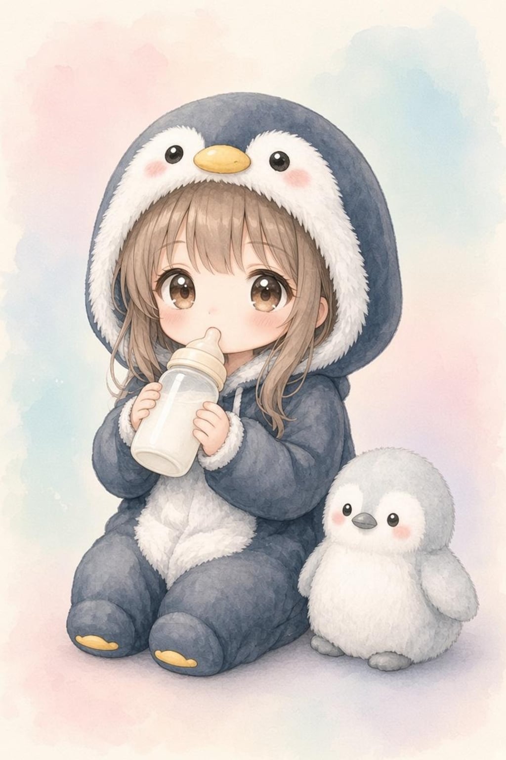 ペンギン🐧になりたい女の子ペンギンの着ぐるみ