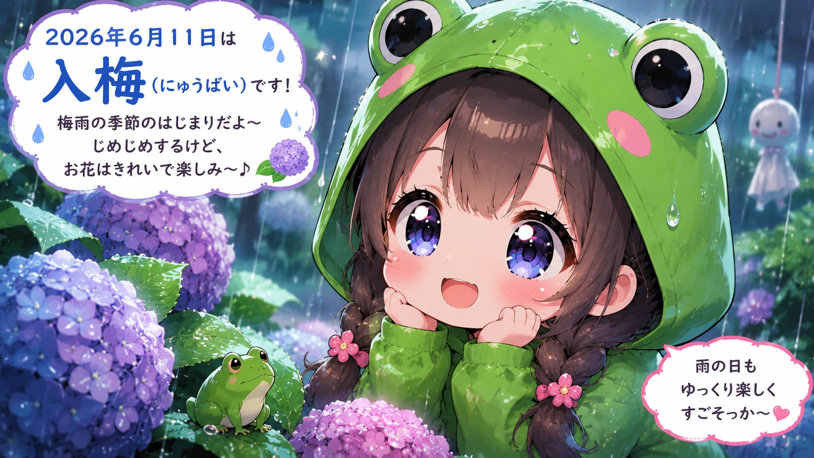 今日は何の日？（20260611固定＋チビ単＋きぐるみ＋ｲﾍﾞﾝﾄ指定）の生成（ＡIのｲﾍﾞﾝﾄ提案は不確実と判明した為）