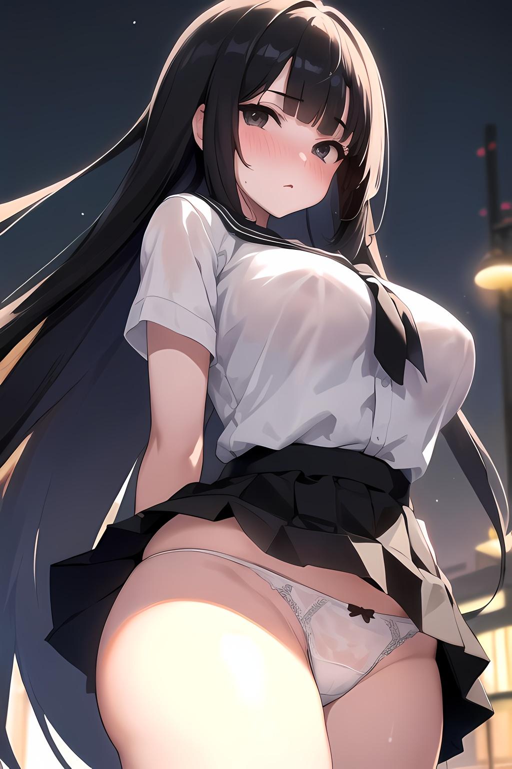 黒田　姫子と申しますわぁ　（”黒姫”人間擬態化状態）