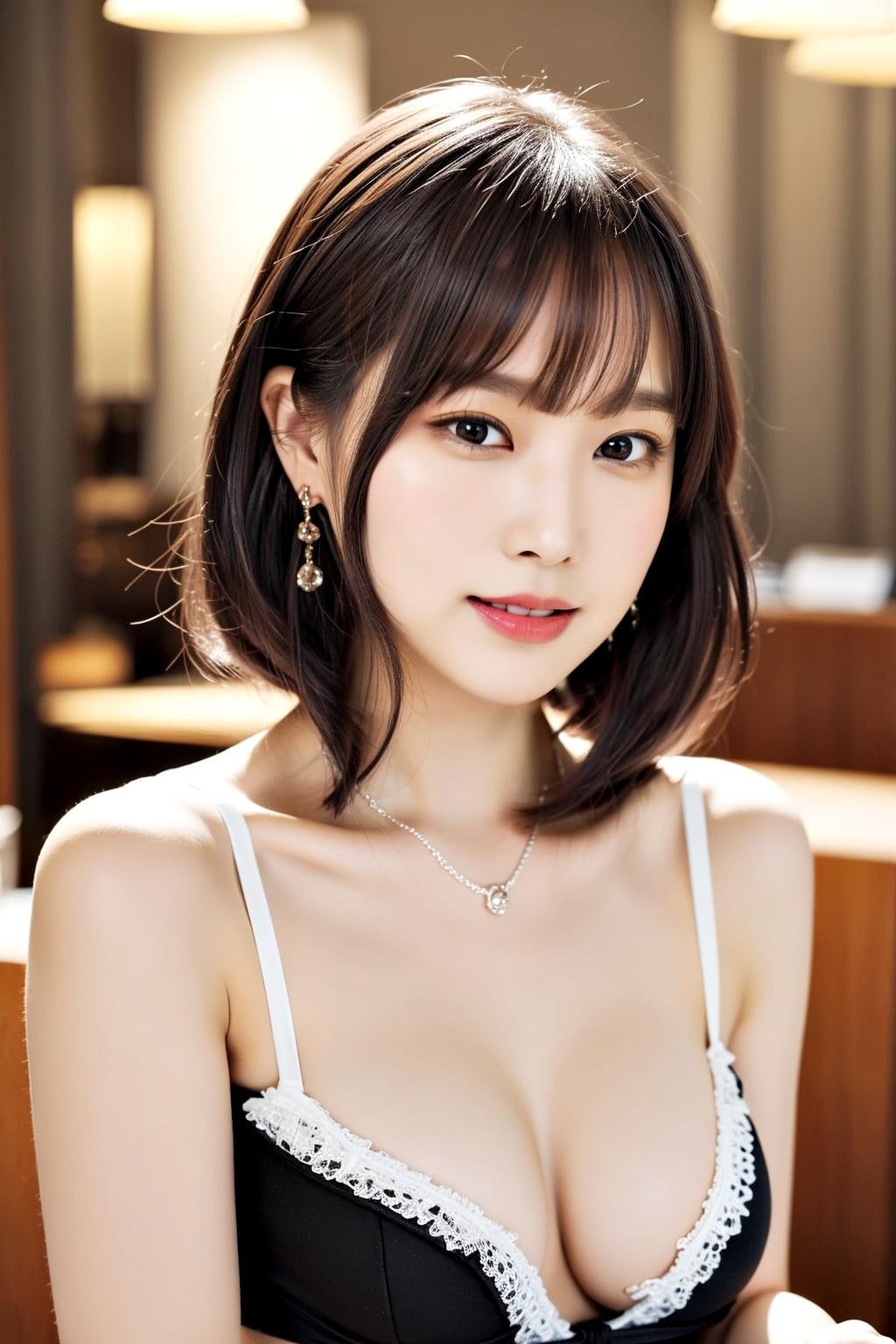 リカの貧乳ビキニ