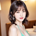 リカの貧乳ビキニ 6枚目