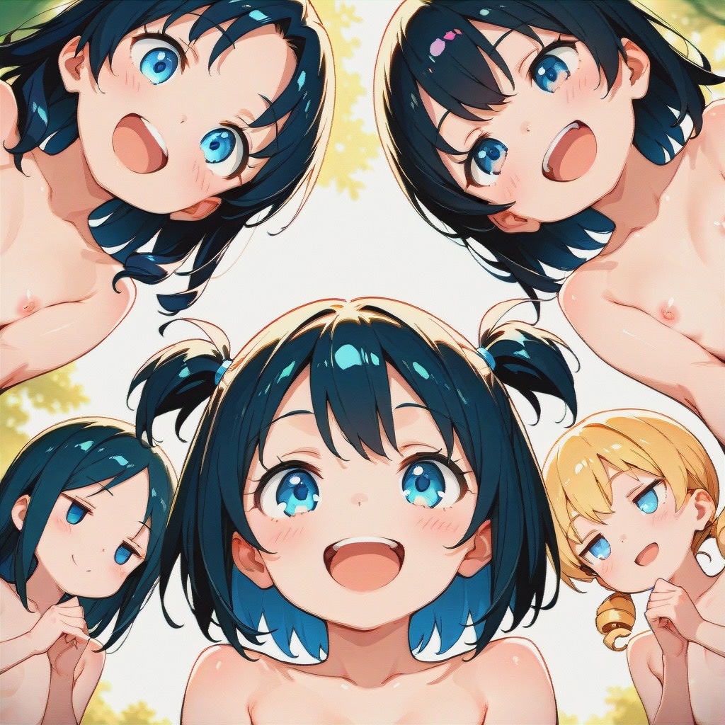 やせいのしょうじょがあらわれた！