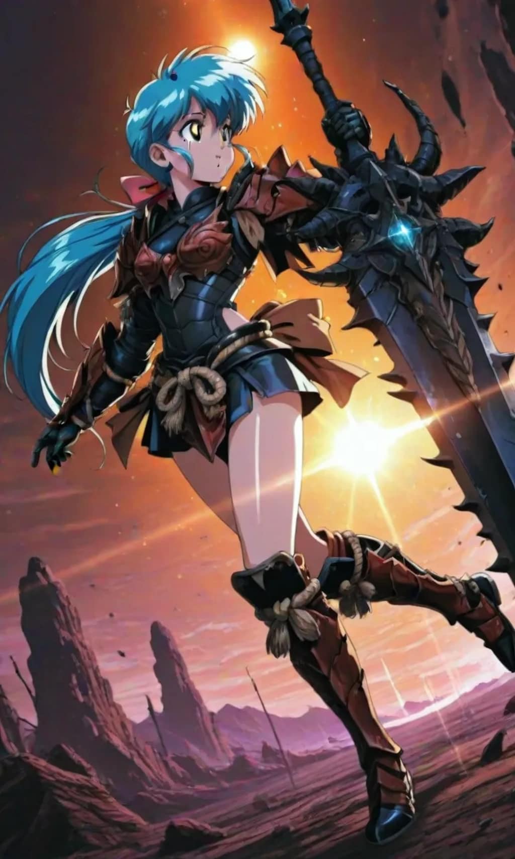 ひさびさの女戦士