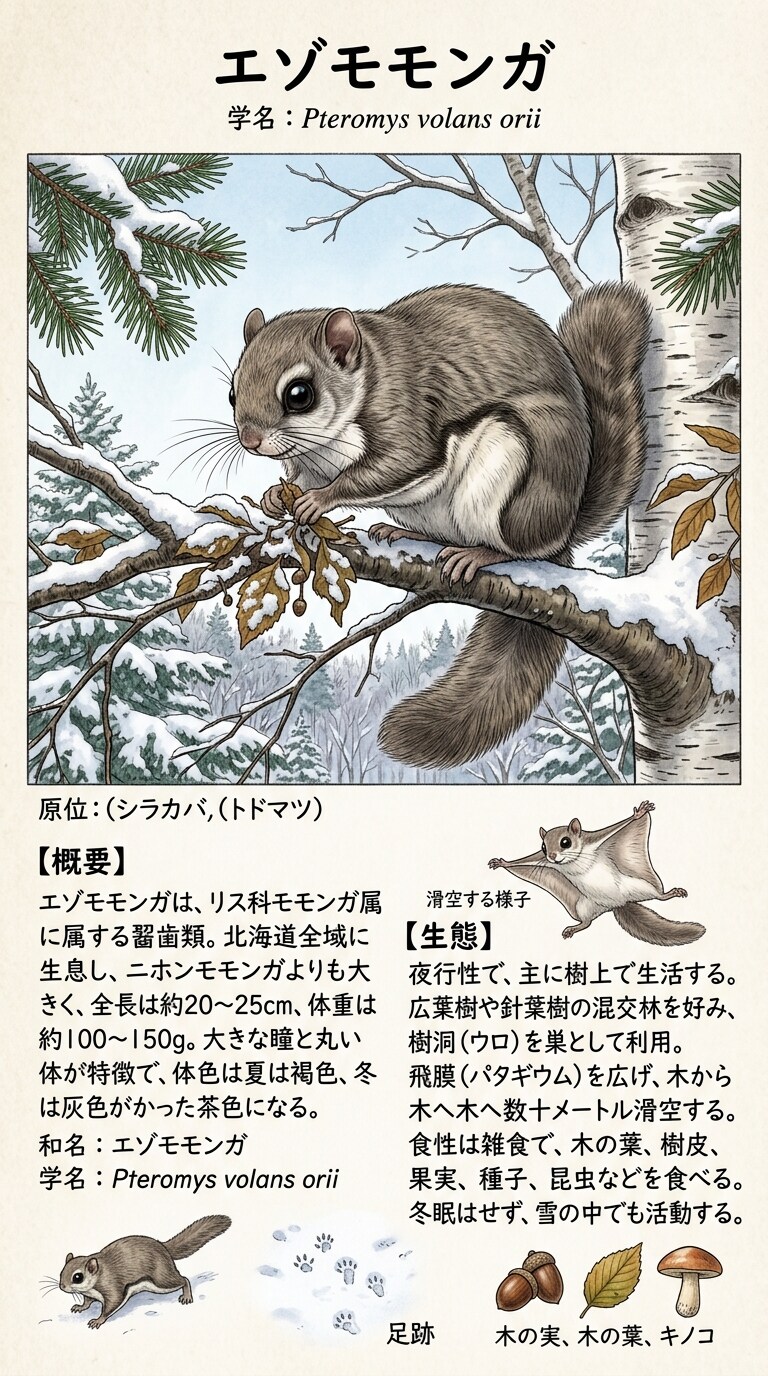 【エゾモモンガの図鑑】 | の人気AIイラスト・グラビア