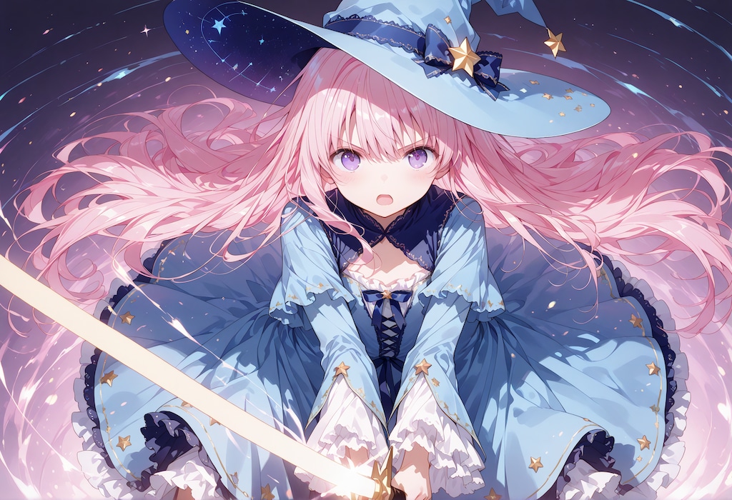 天桜の魔女、武器は「剣」です