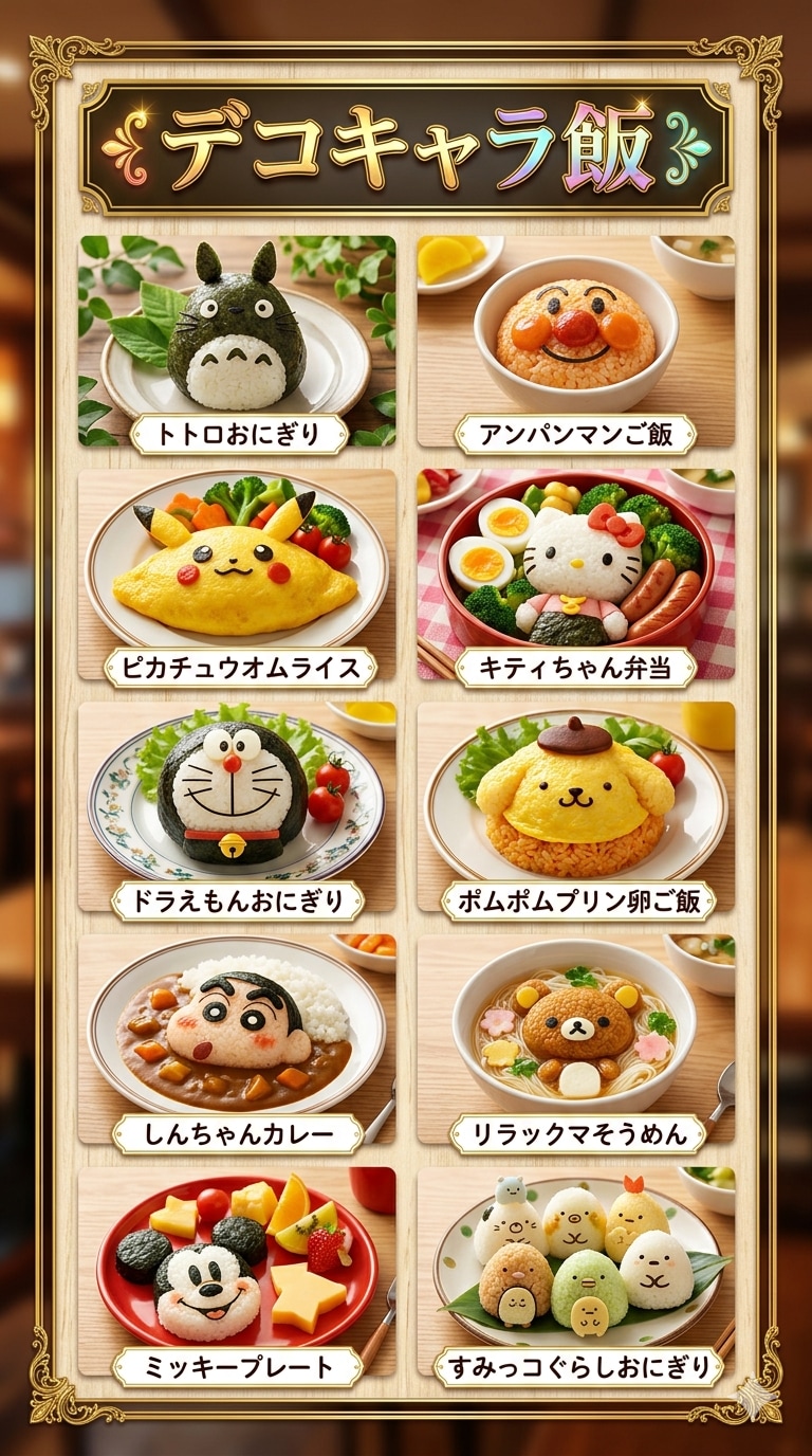 デコキャラ飯