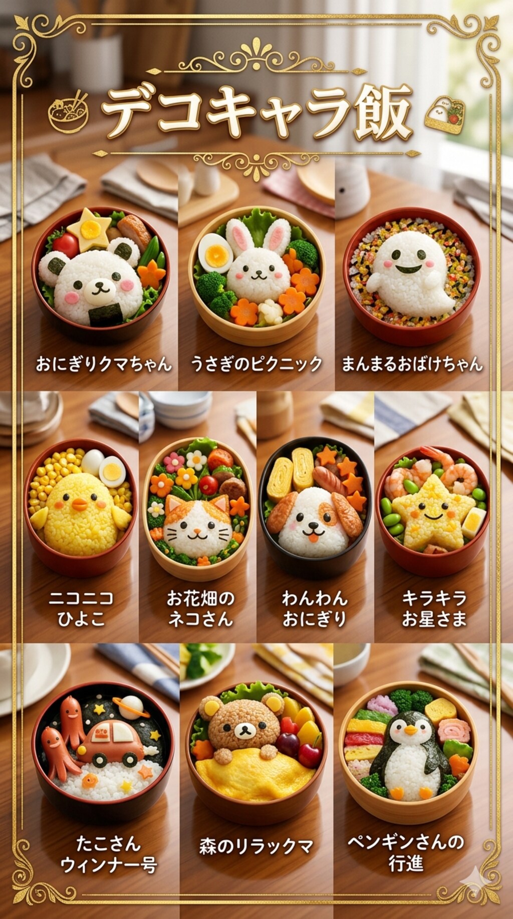 デコキャラ飯