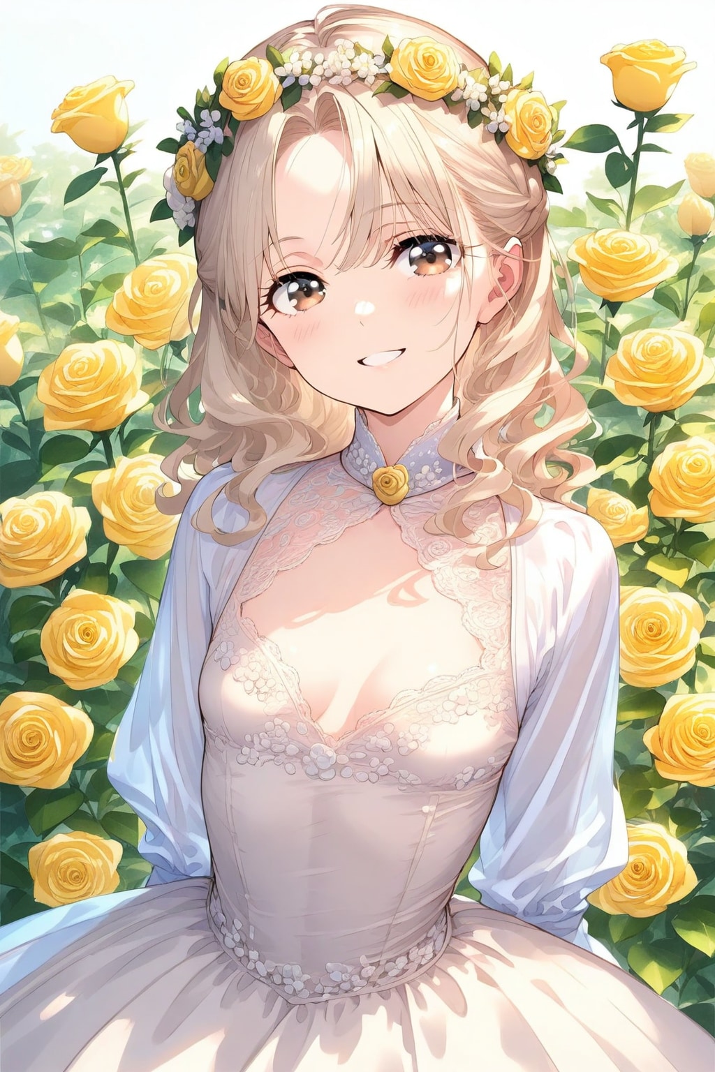 華と少女 | の人気AIイラスト・グラビア