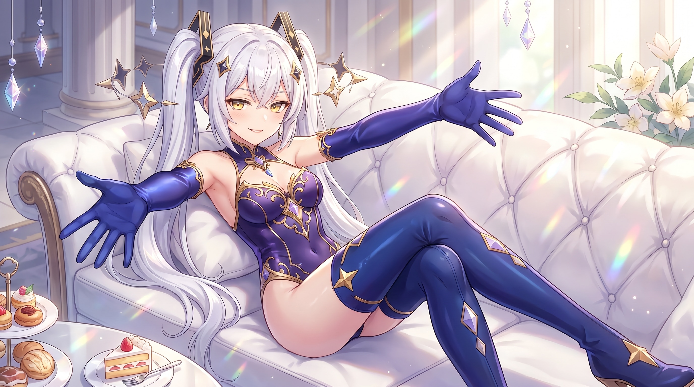 星紋の白銀夢戯 | の人気AIイラスト・グラビア
