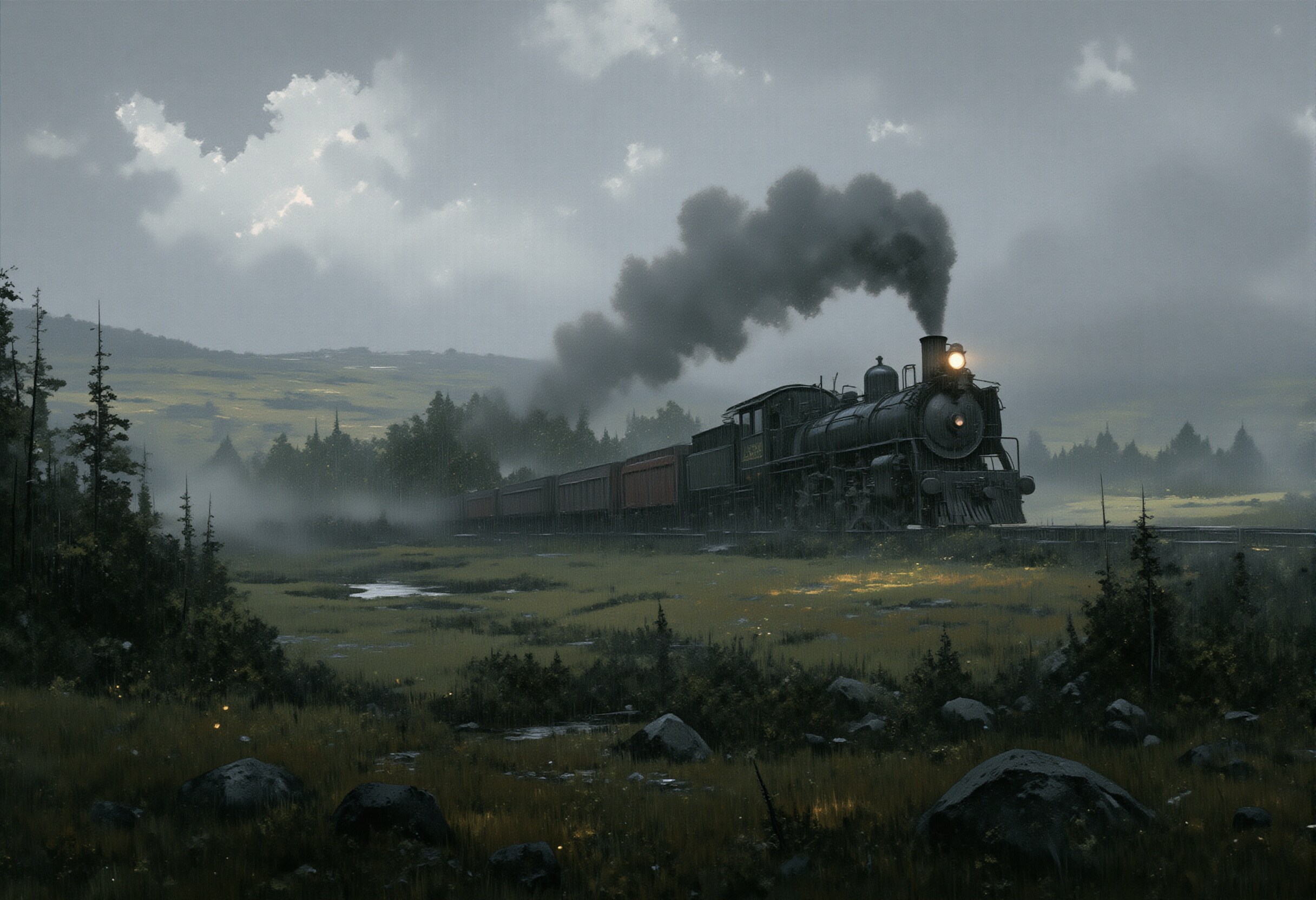 蒸気機関車 | の人気AIイラスト・グラビア