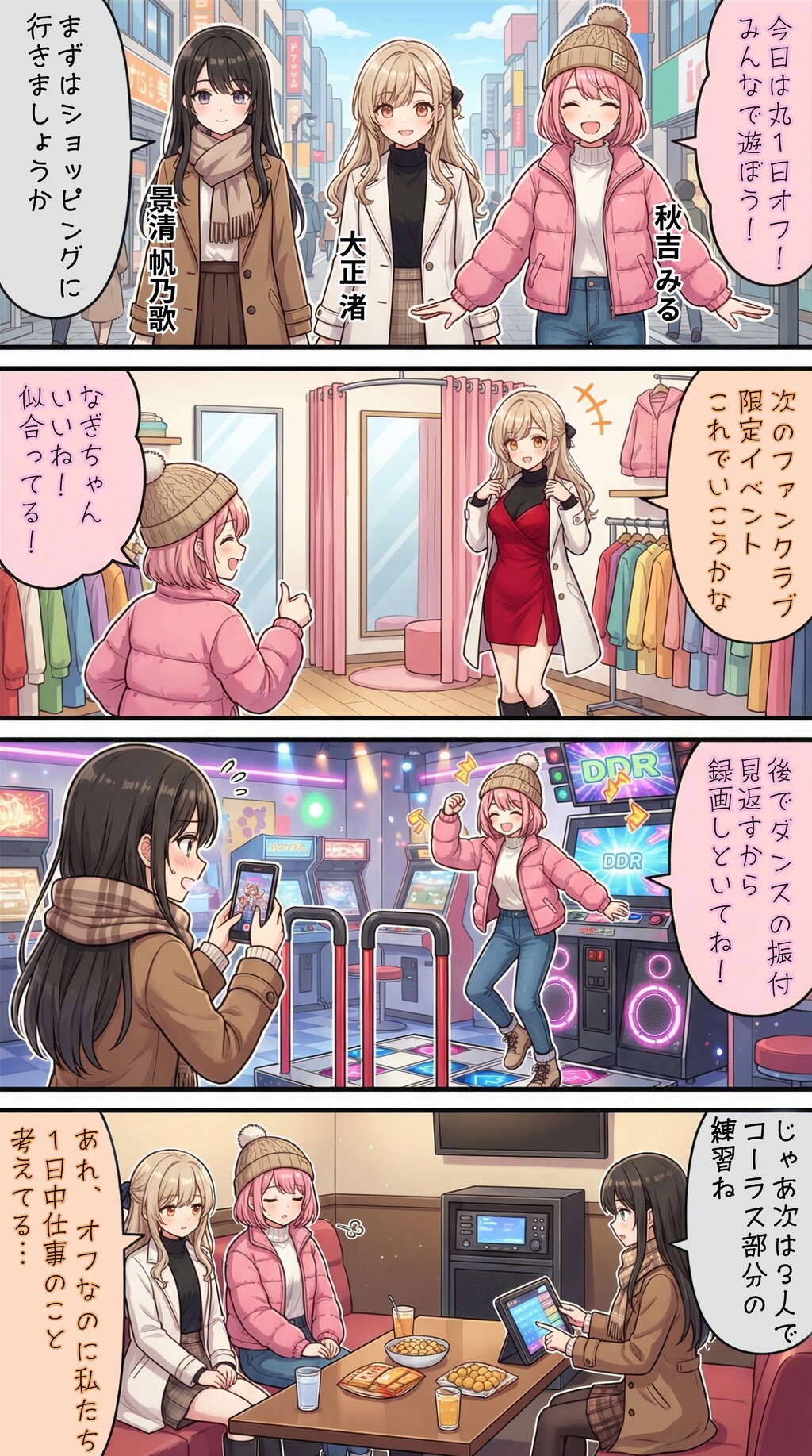 冬休みのアイドル
