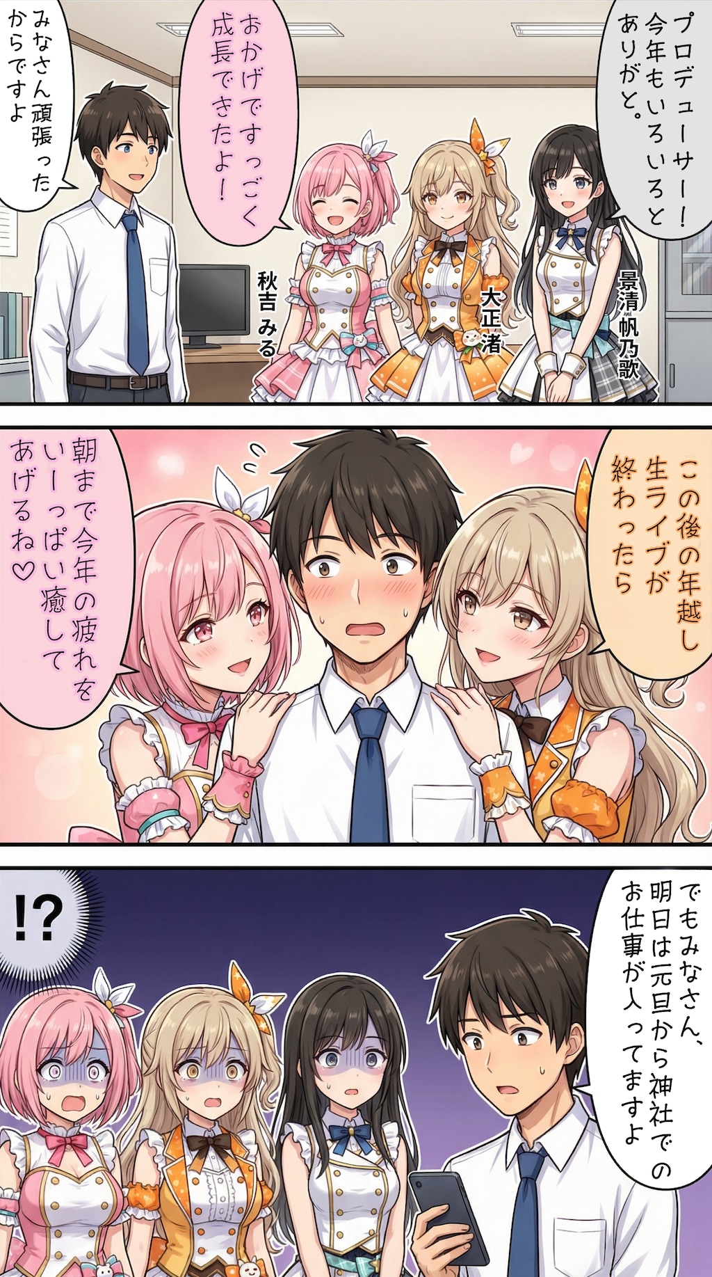 冬休みのアイドル