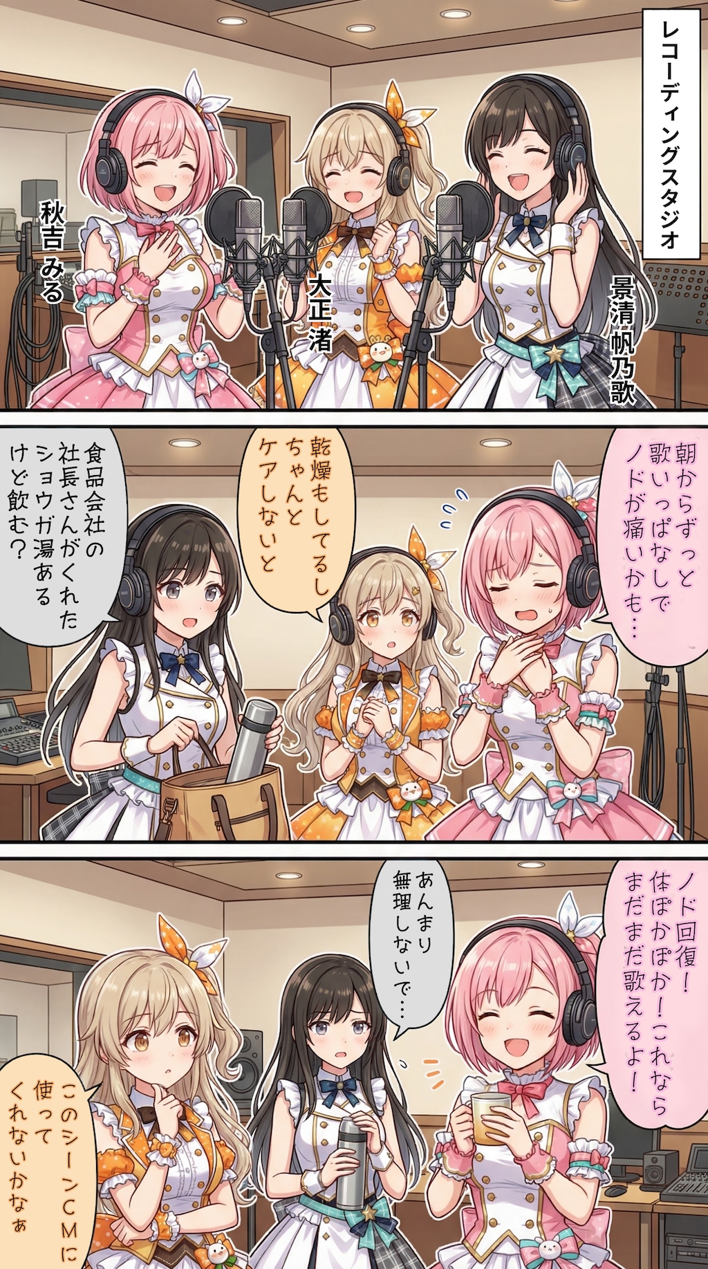冬休みのアイドル