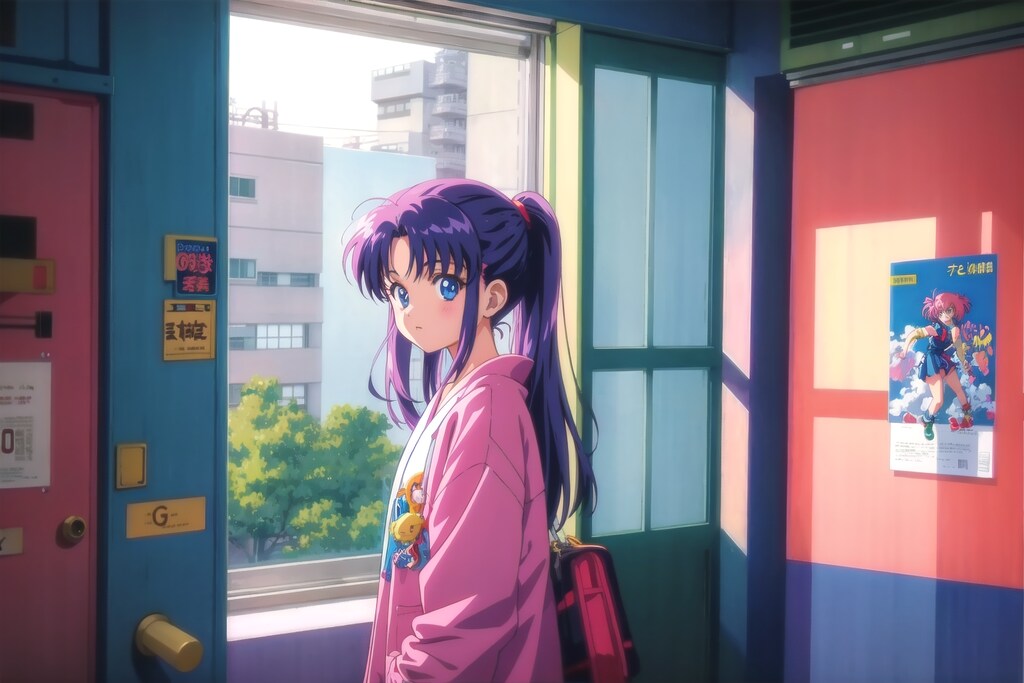 レトロアニメガール