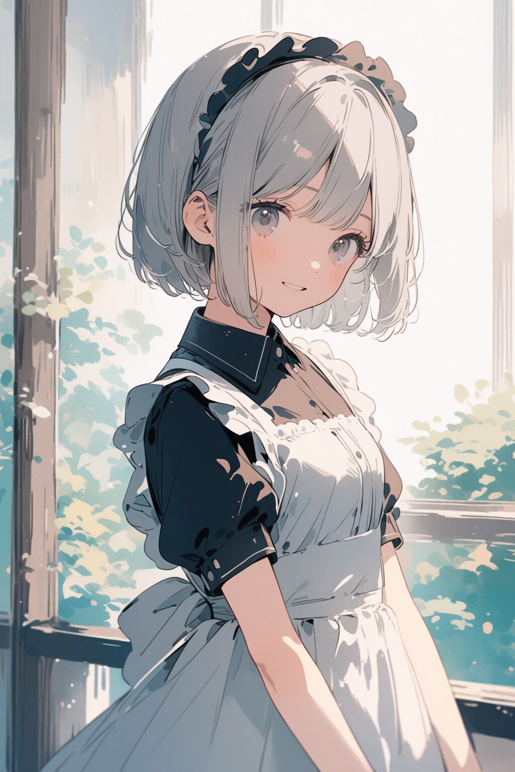 我が家にメイドさんを迎え入れたい（6） | の人気AIイラスト・グラビア